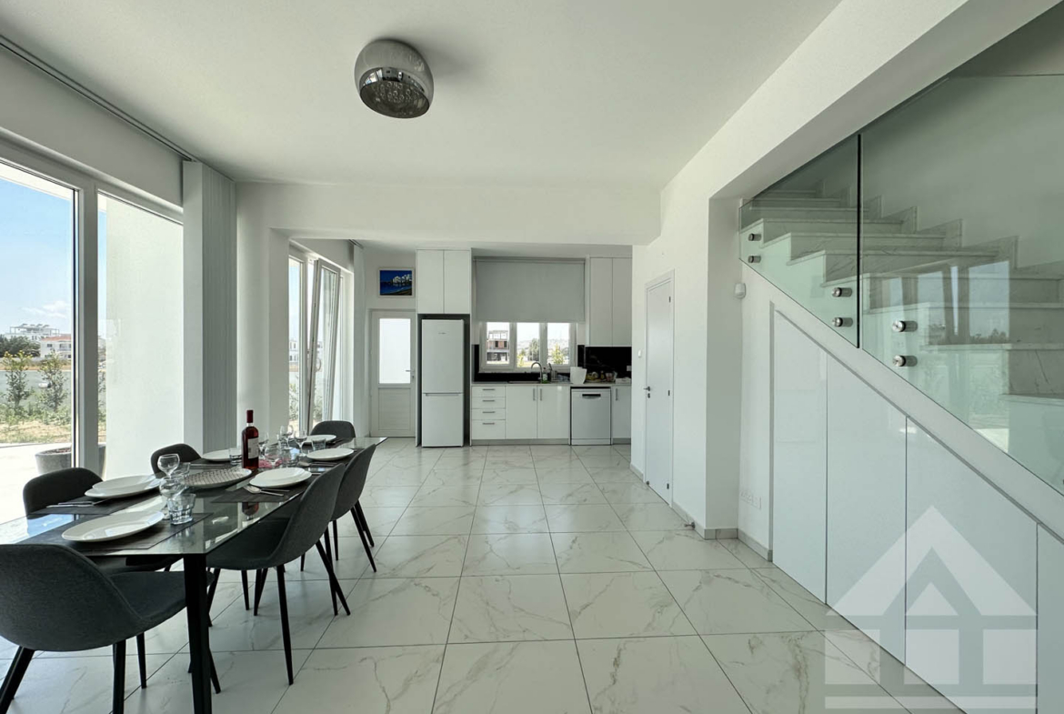 3-Bedroom Villa with a Private Pool and Contemporary Architectural Design