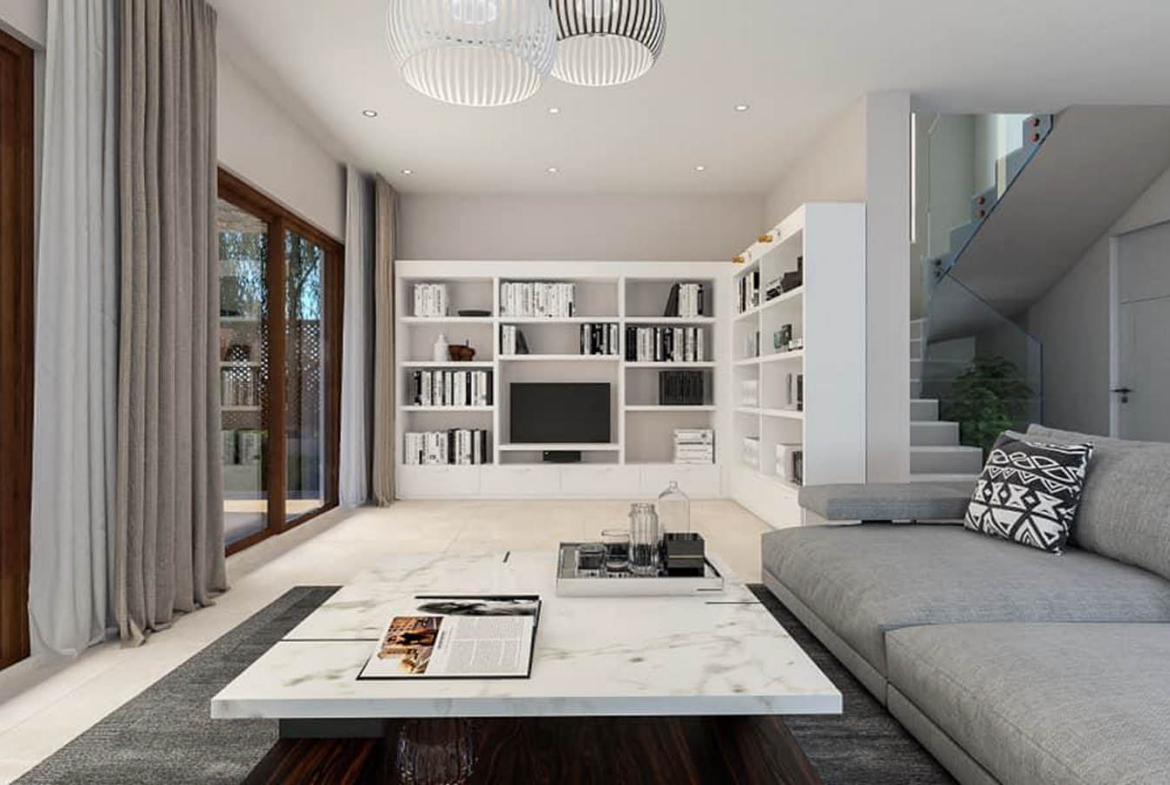 3-Bedroom Villa with calm and composed atmosphere