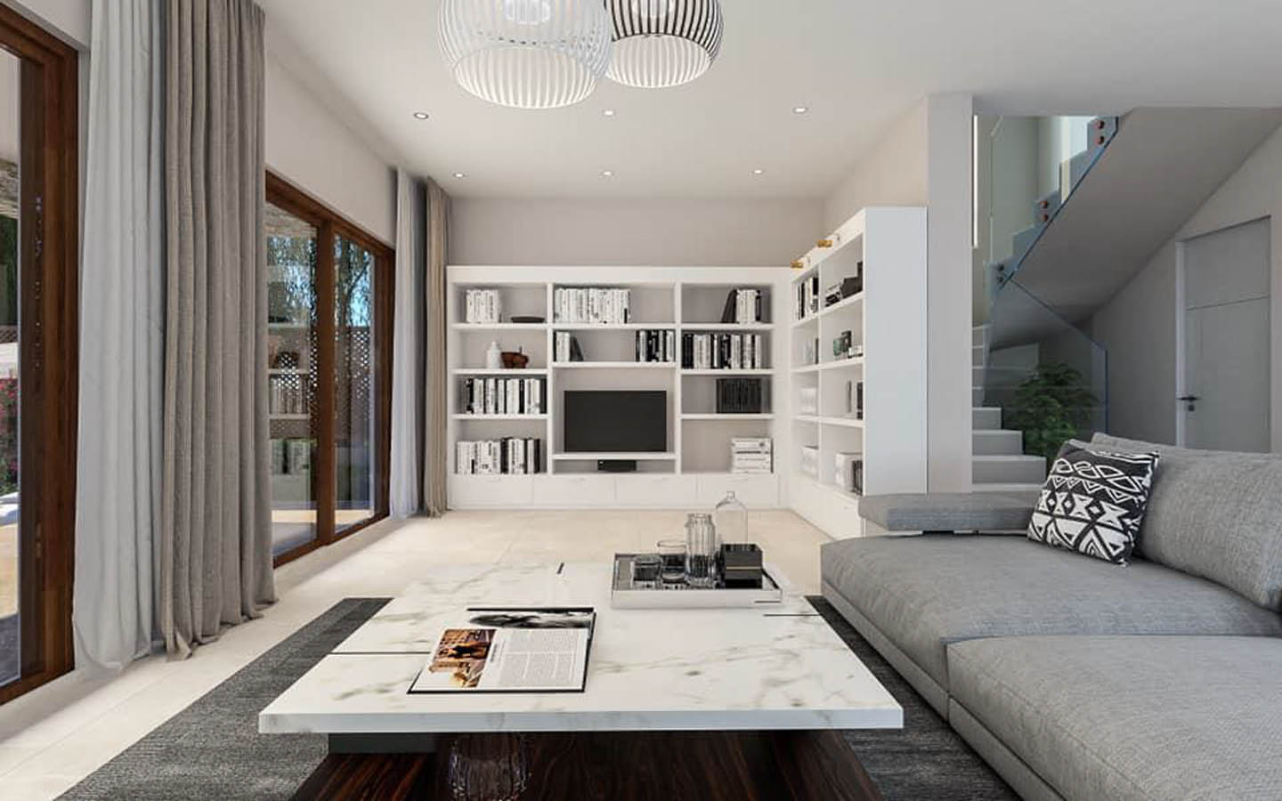 3-Bedroom Villa with calm and composed atmosphere