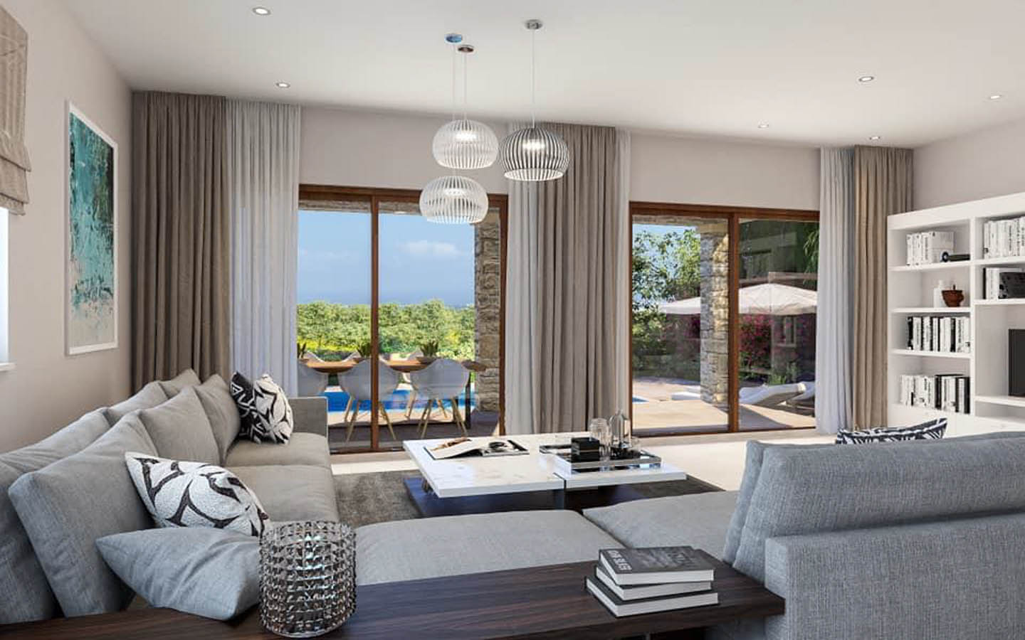 3-Bedroom Villa with calm and composed atmosphere