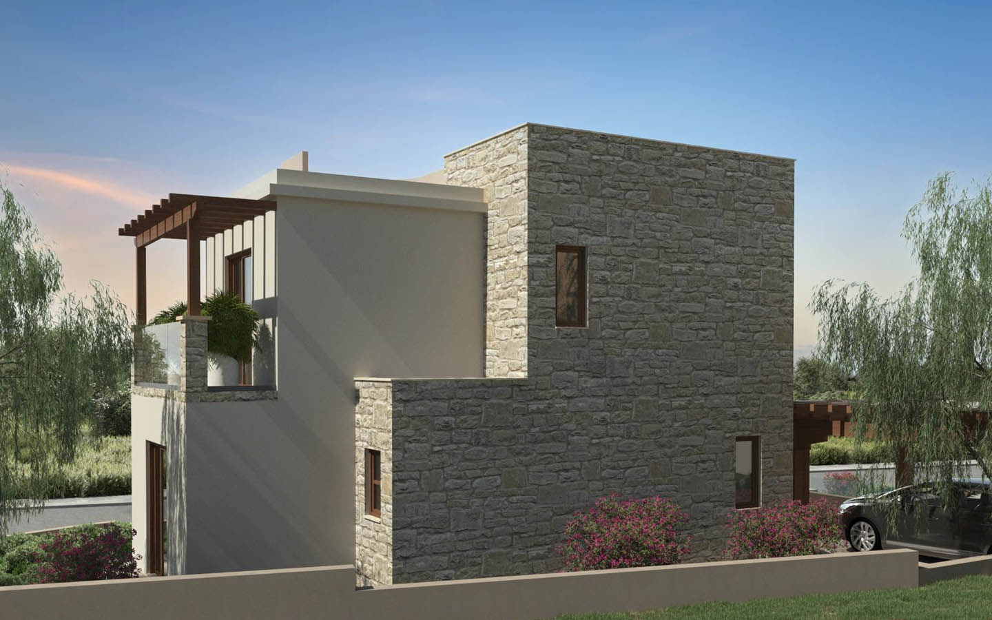 3-Bedroom Villa with calm and composed atmosphere