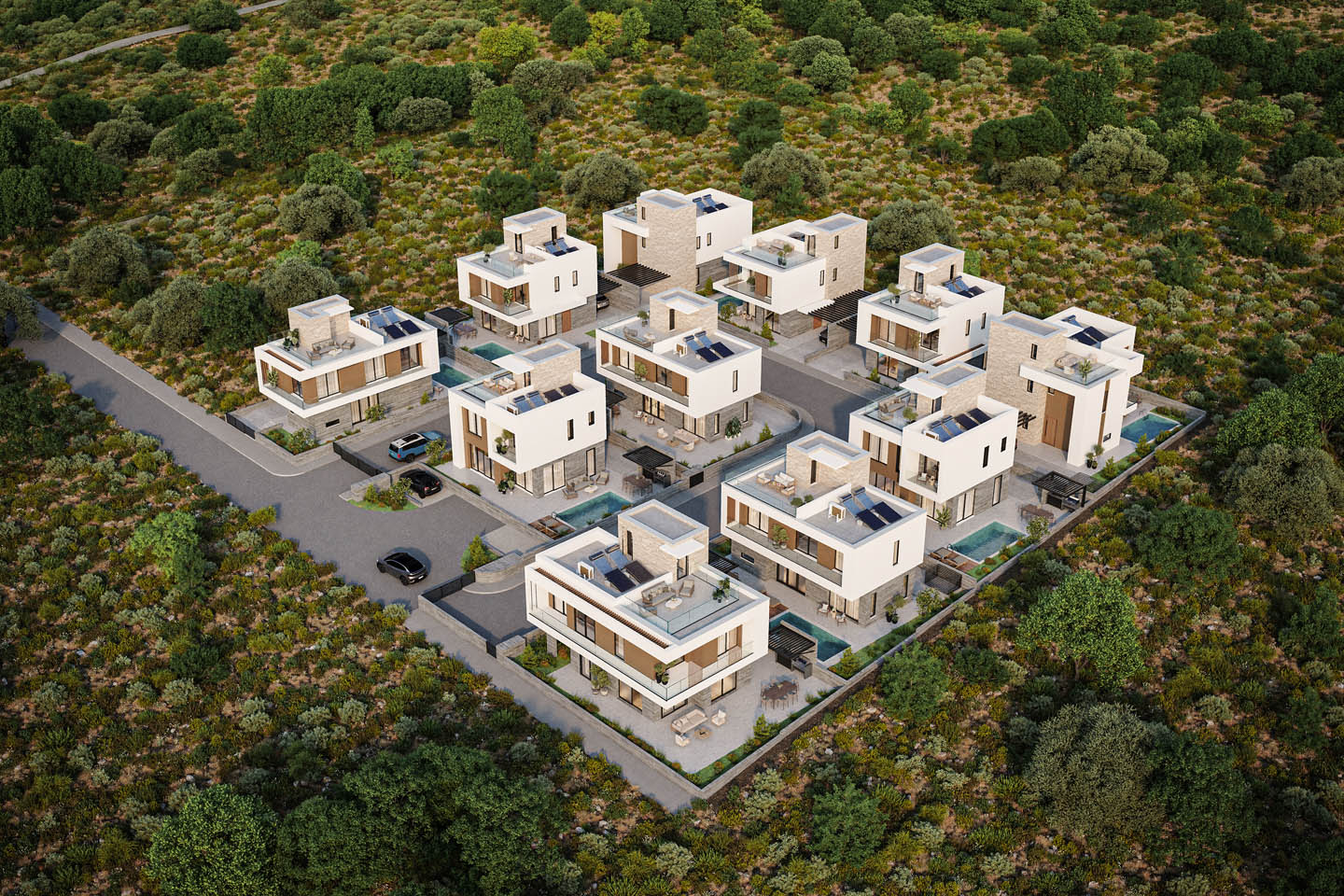 new-villa-property-for-sale-paphos-cyprus11 3-Bedroom Villa — A Composition Built Around the Idea of Personal Space