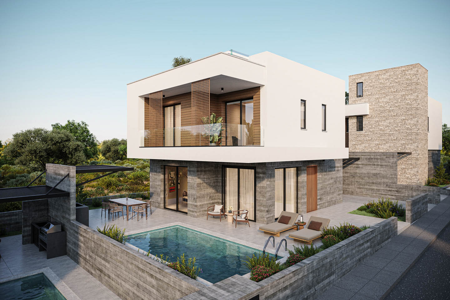 new-villa-property-for-sale-paphos-cyprus16 3-Bedroom Villa — A Composition Built Around the Idea of Personal Space