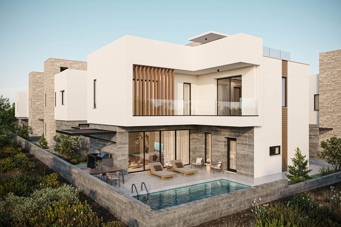 new-villa-property-for-sale-paphos-cyprus19 3-Bedroom Villa — A Composition Built Around the Idea of Personal Space