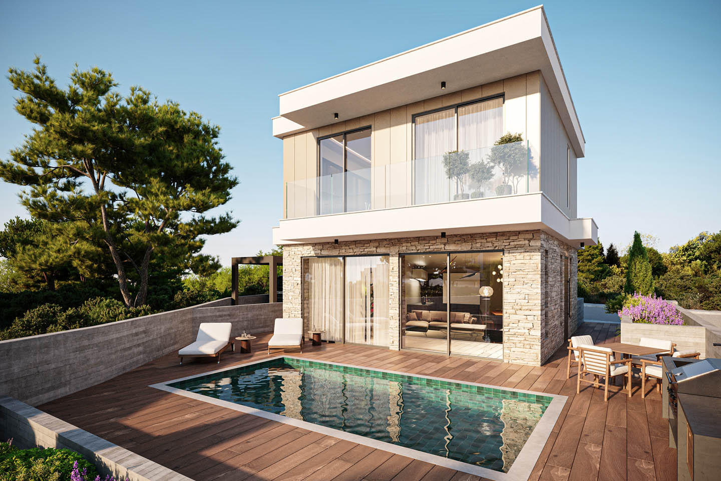 3-Bedroom Villa with Panoramic Sea Views