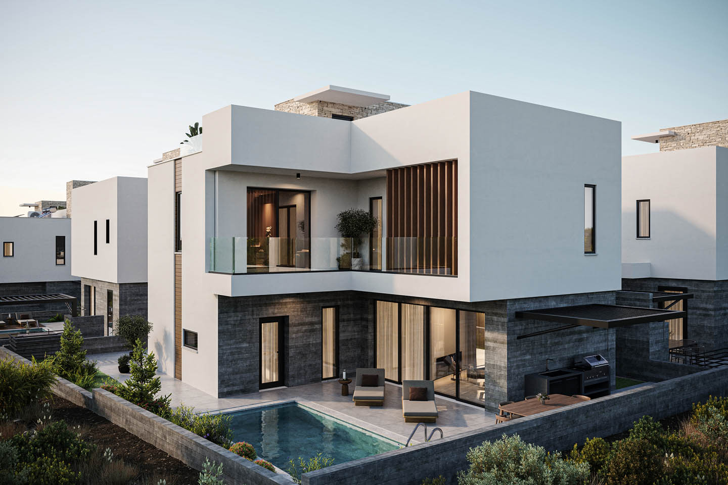 new-villa-property-for-sale-paphos-cyprus22 3-Bedroom Villa — A Composition Built Around the Idea of Personal Space