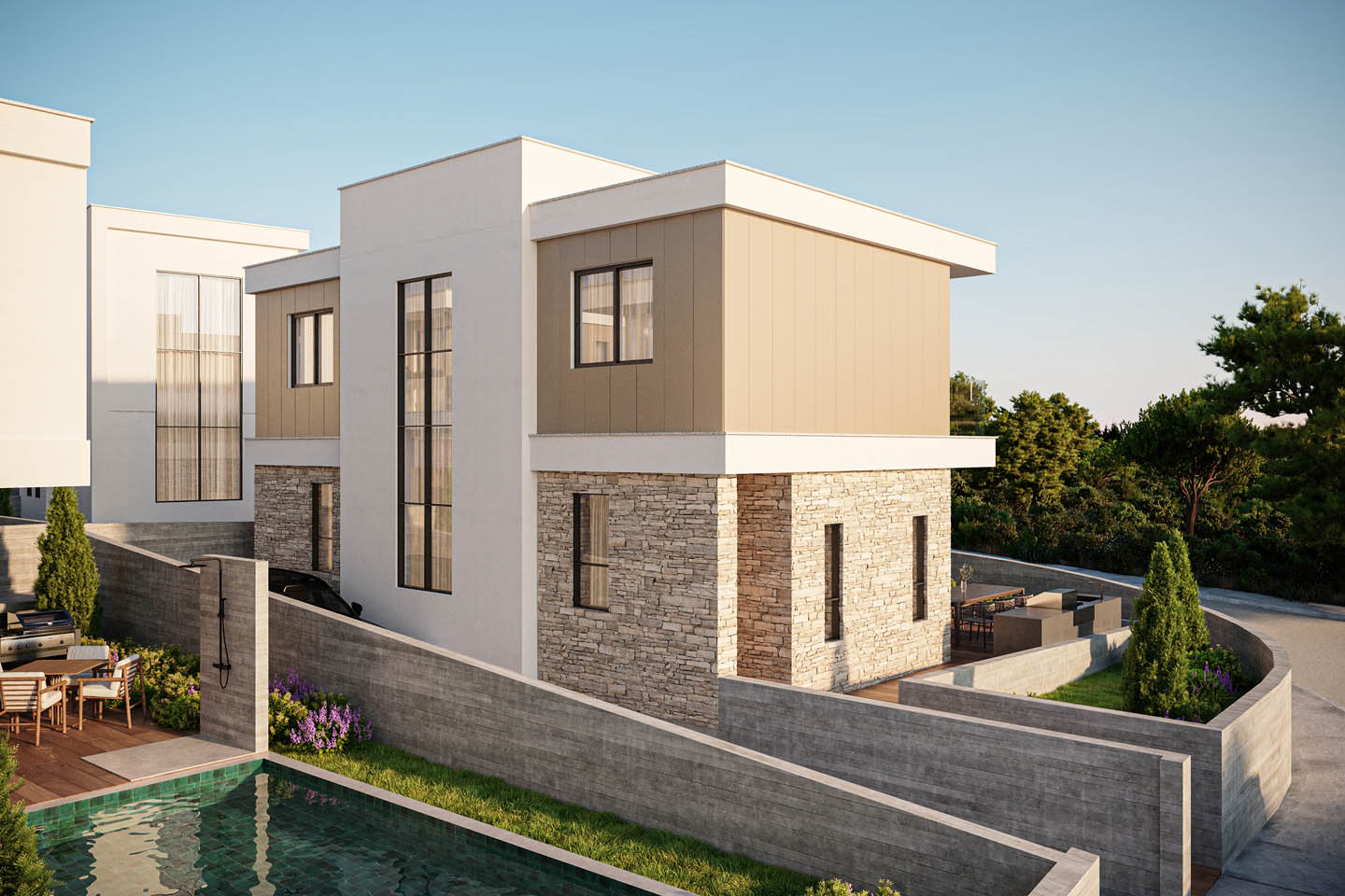 3-Bedroom Villa with Panoramic Sea Views
