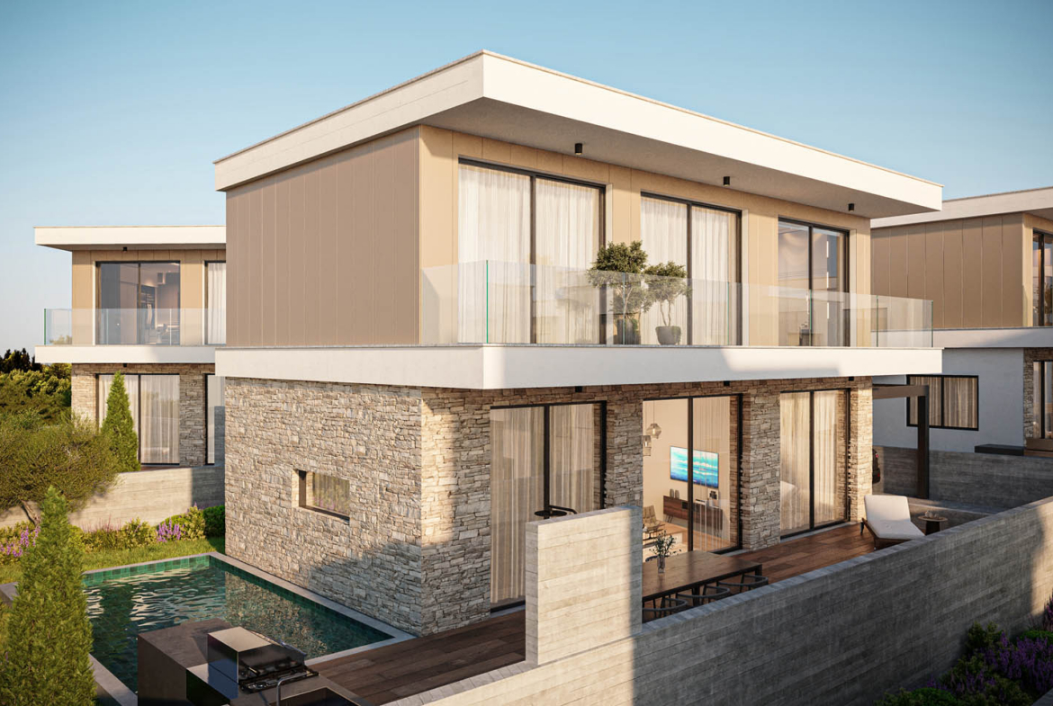 3-Bedroom Villa with Panoramic Sea Views