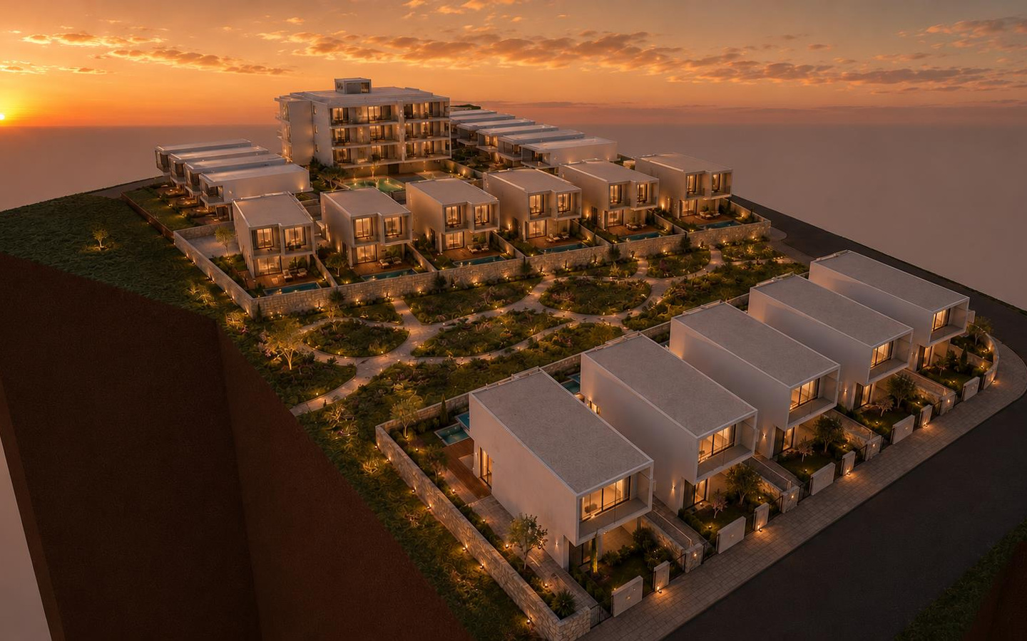 03_Exterior_New-villa-apartment-for-sale-paphos-cyprus Contemporary 3-Bedroom Villa with a Calm Mediterranean Aesthetic