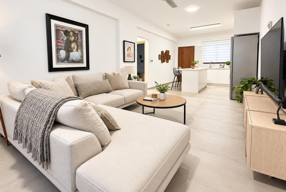 Cozy 2-Bedroom Ground-Floor Apartment with a Private Garden