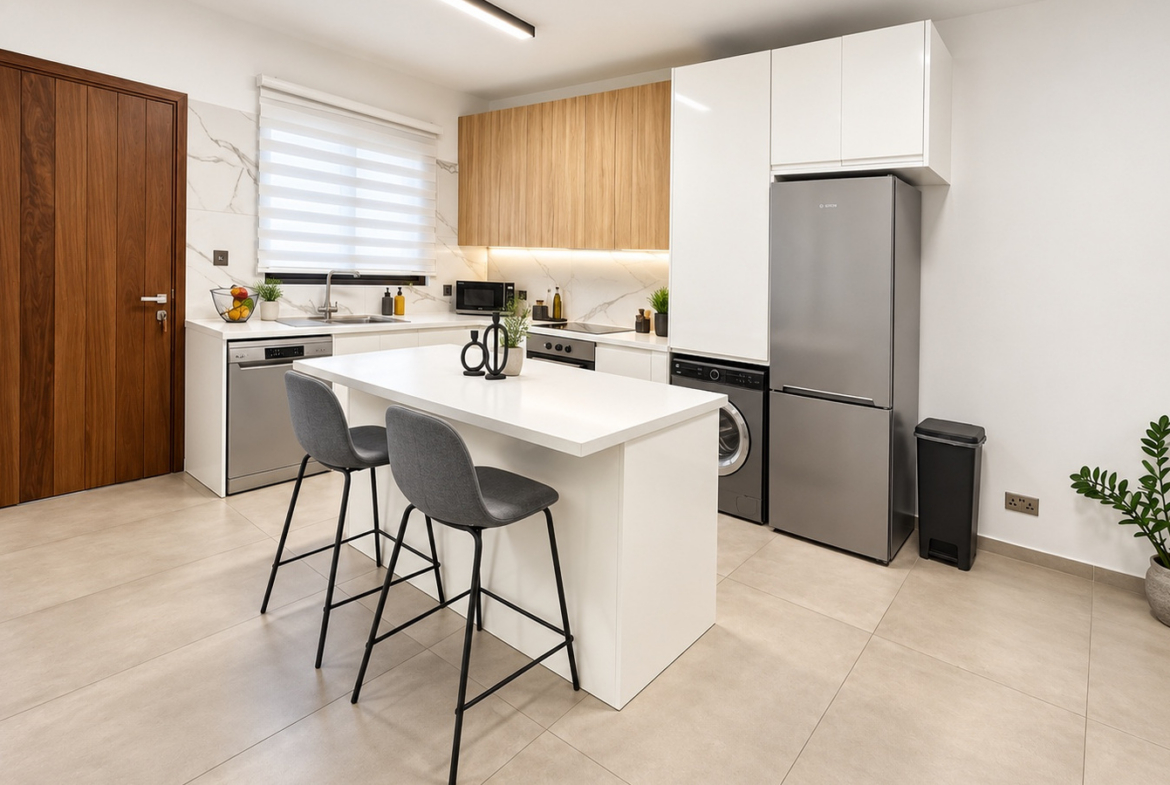 Cozy 2-Bedroom Ground-Floor Apartment with a Private Garden