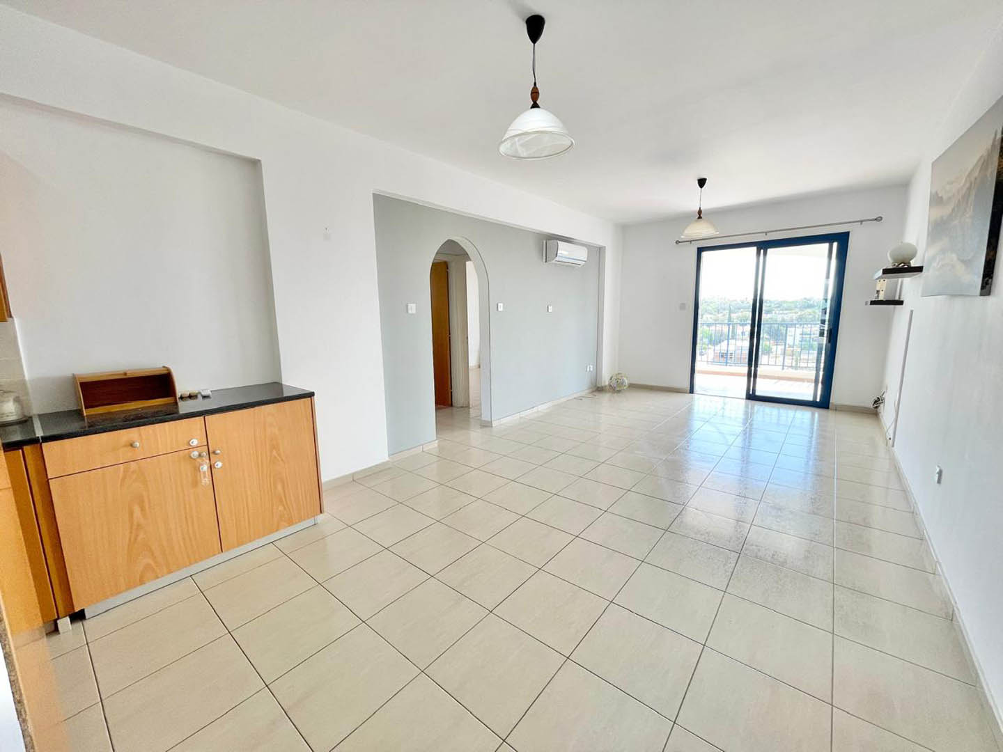 2-bedroom apartment with a large veranda and sea views