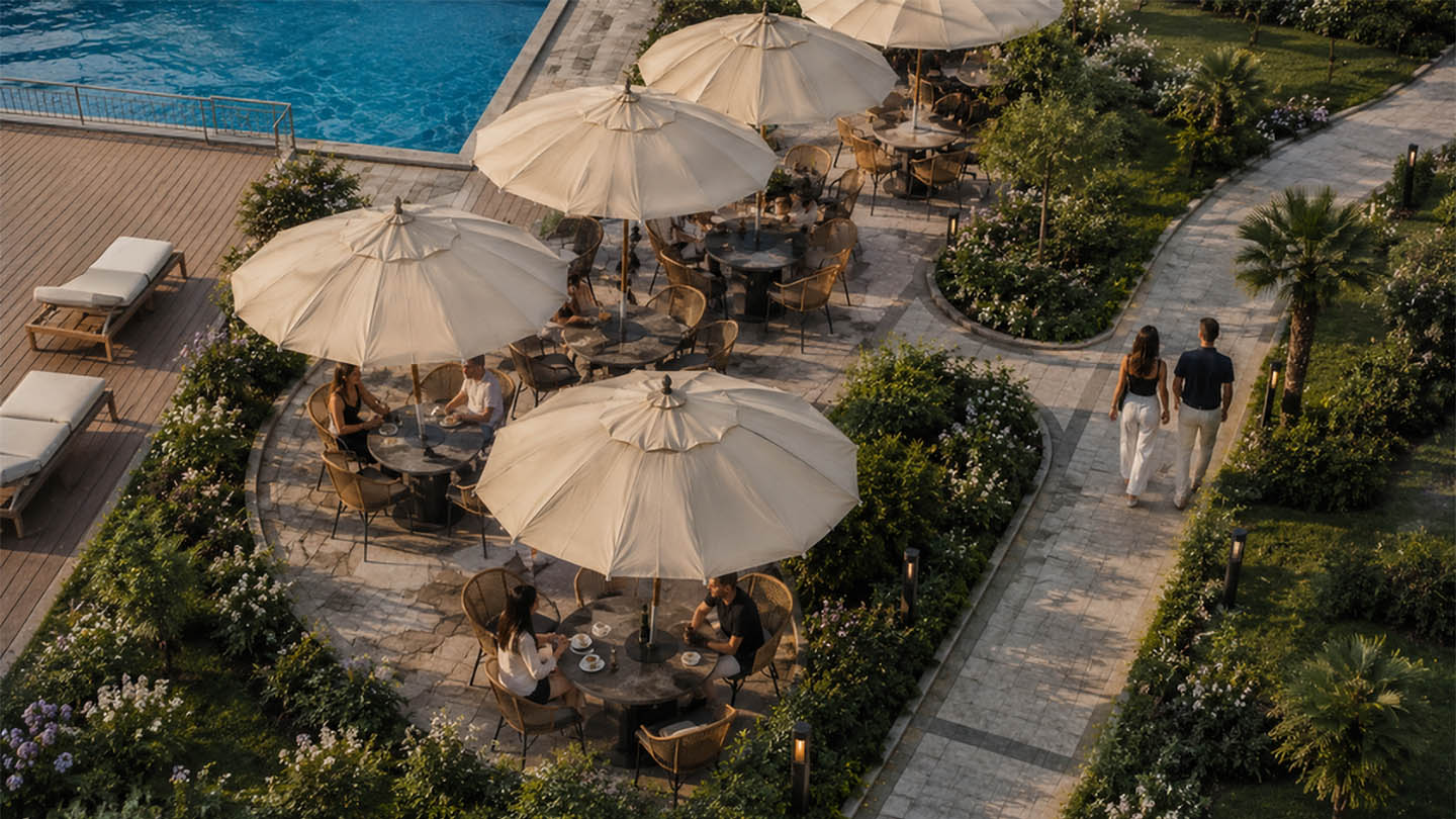 Luxury Apartments in an Exclusive Seafront Complex in Batumi