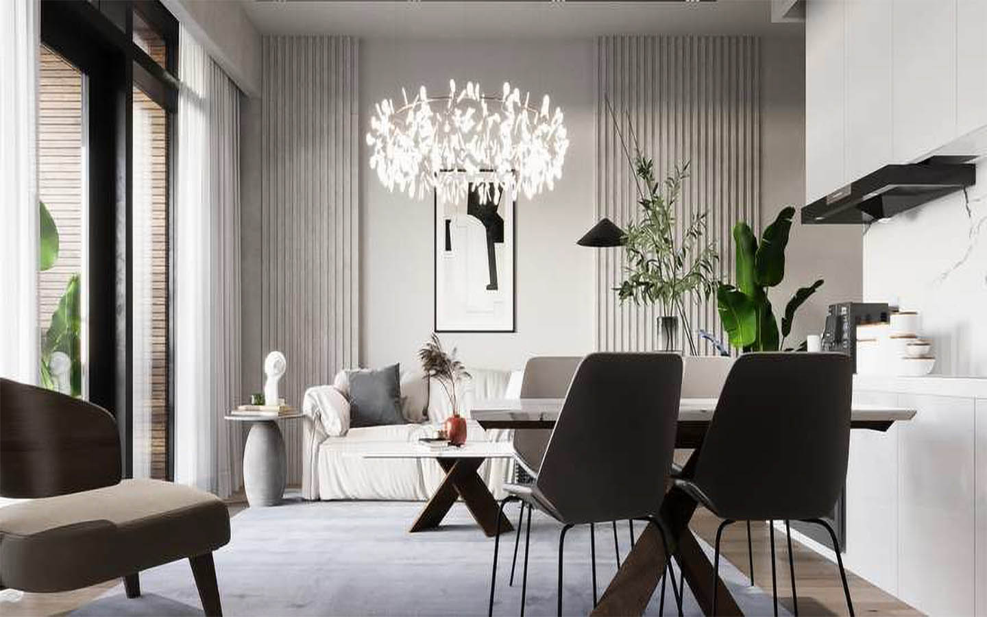 2-Bedroom Apartments with 5-Star Hotel Infrastructure