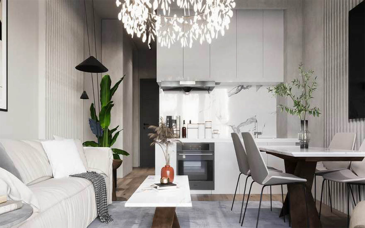 2-Bedroom Apartments with 5-Star Hotel Infrastructure