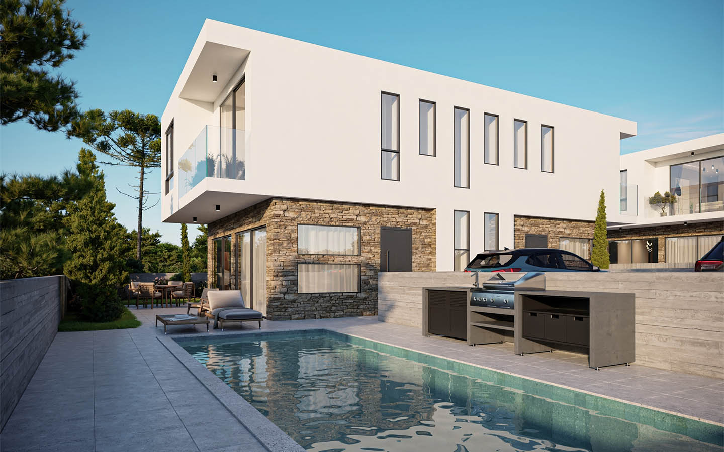 modern-villa-near-beach-for-sale-paphos-cyprus 3-Bedroom Villa — Refined Aesthetics Built on a Strong Technical Foundation