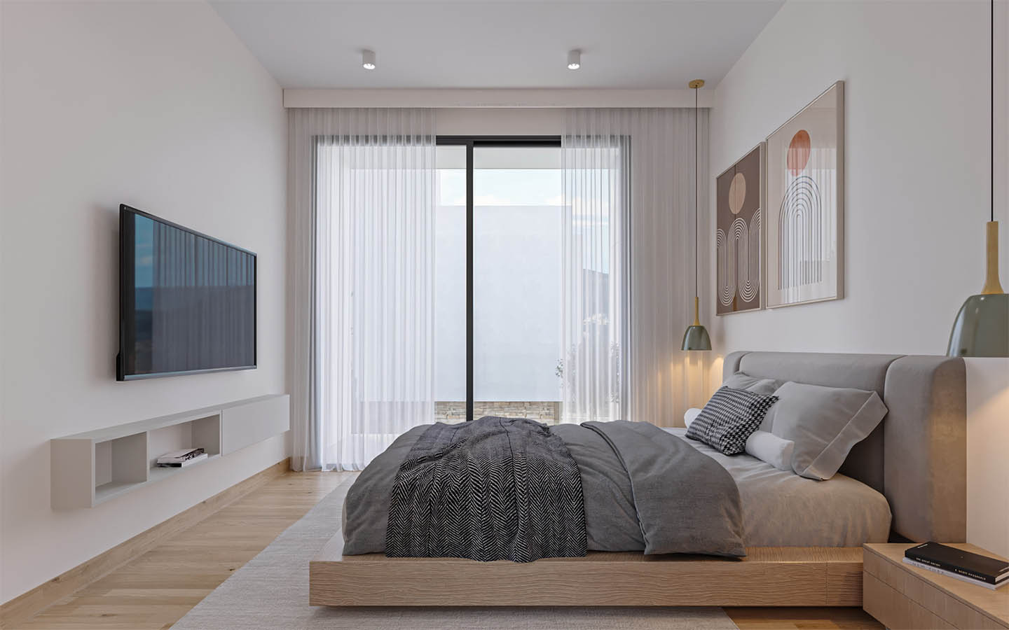 modern-villa-near-beach-for-sale-paphos-cyprus10 3-Bedroom Villa — Refined Aesthetics Built on a Strong Technical Foundation