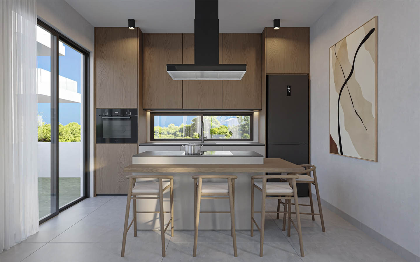 modern-villa-near-beach-for-sale-paphos-cyprus8 3-Bedroom Villa — Refined Aesthetics Built on a Strong Technical Foundation