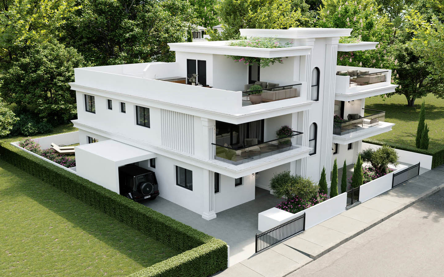 Presentable 3-Bedroom Apartment with a Large Private Garden