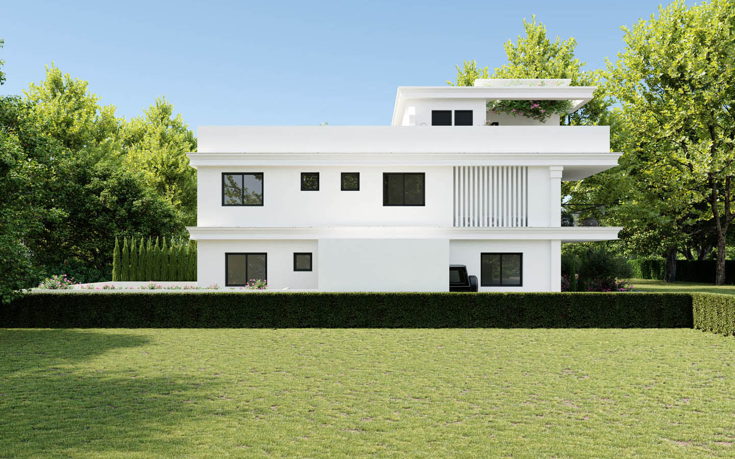 Presentable 3-Bedroom Apartment with a Large Private Garden