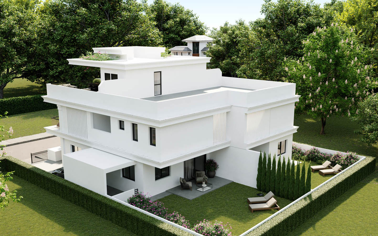 Presentable 3-Bedroom Apartment with a Large Private Garden
