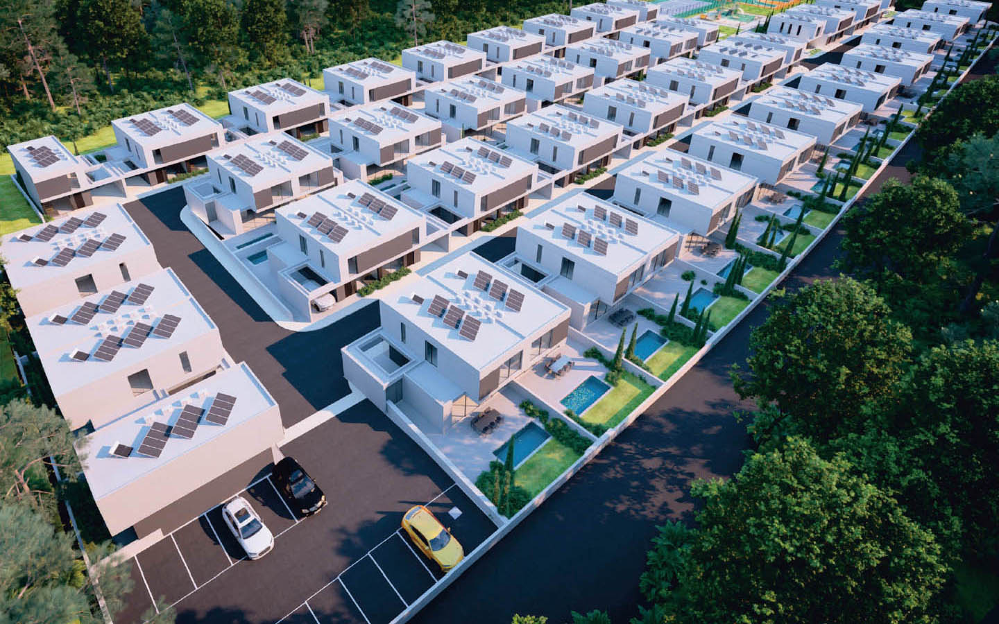 Spacious Modern 4-Bedroom Home in Coastal Pervolia
