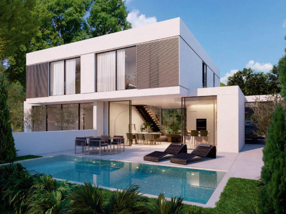 Spacious Modern 4-Bedroom Home in Coastal Pervolia