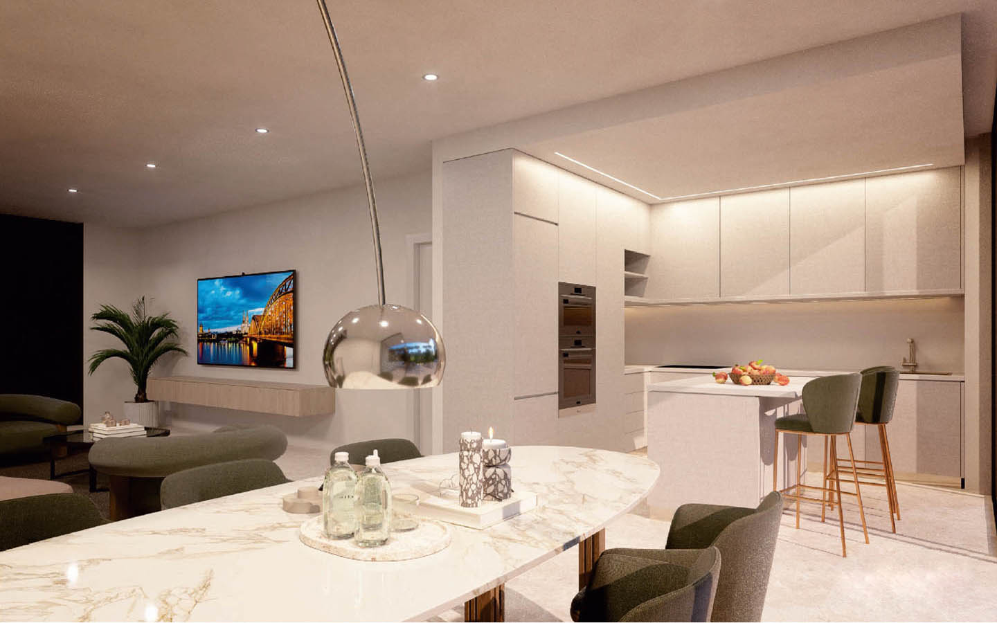 Spacious Modern 4-Bedroom Home in Coastal Pervolia