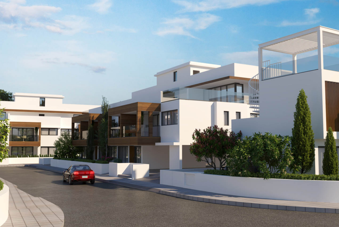 1-Bedroom Apartment in a Gated Residential Complex with a Pool