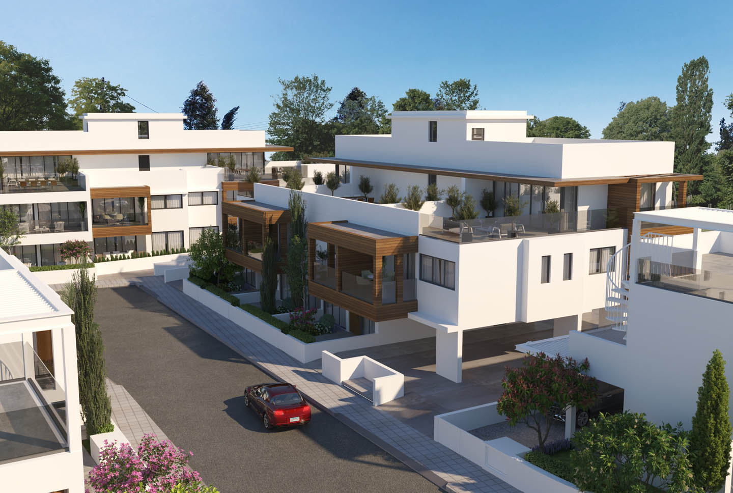 new-modern-apartment-for-sale-larnaca-cyprus5 1-Bedroom Apartment in a Gated Residential Complex with a Pool
