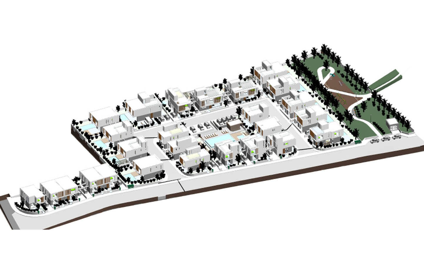 3-Bedroom Villa with a Private Rooftop Pool and Communal Swimming Pool