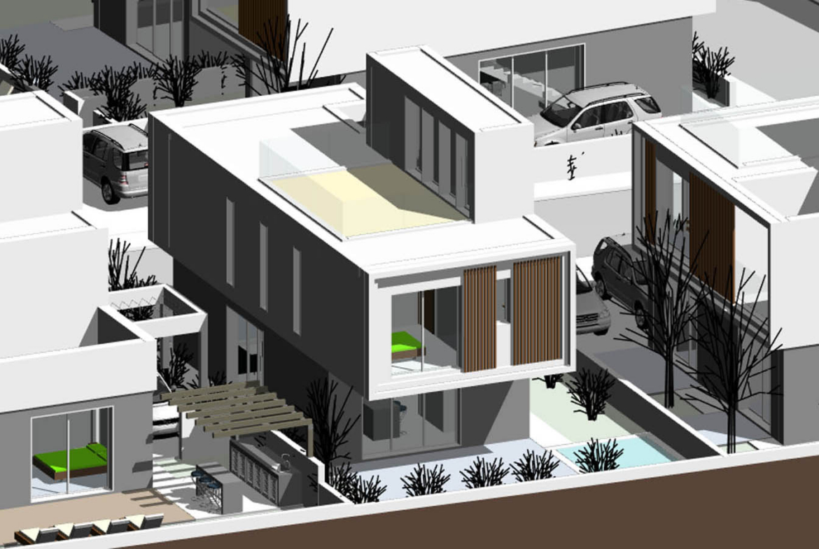 3-Bedroom Villa with a Private Rooftop Pool and Communal Swimming Pool