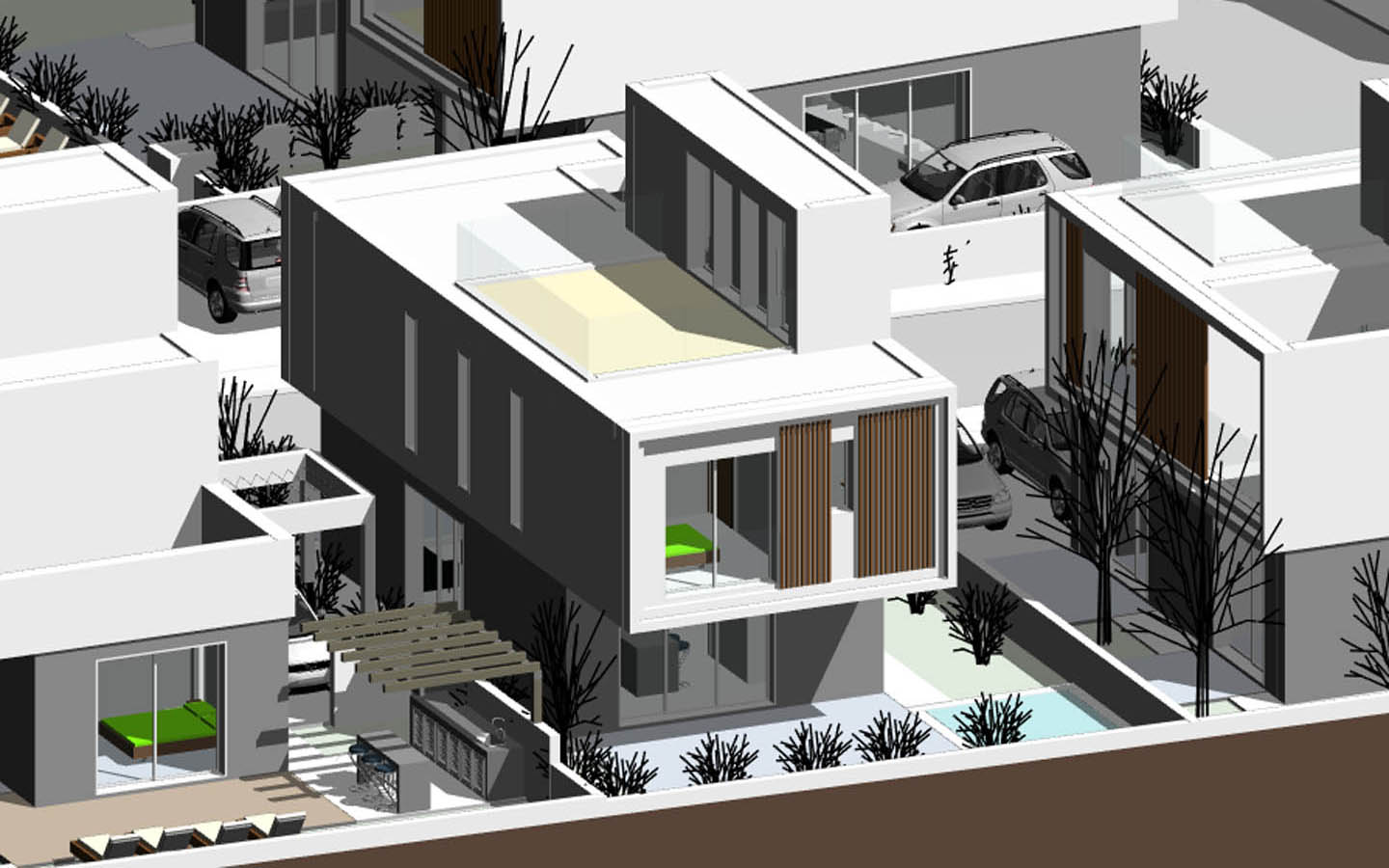 3-Bedroom Villa with a Private Rooftop Pool and Communal Swimming Pool