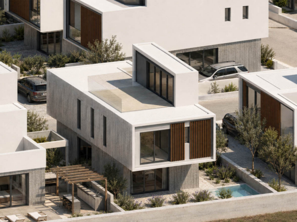3-Bedroom Villa with a Private Rooftop Pool and Communal Swimming Pool