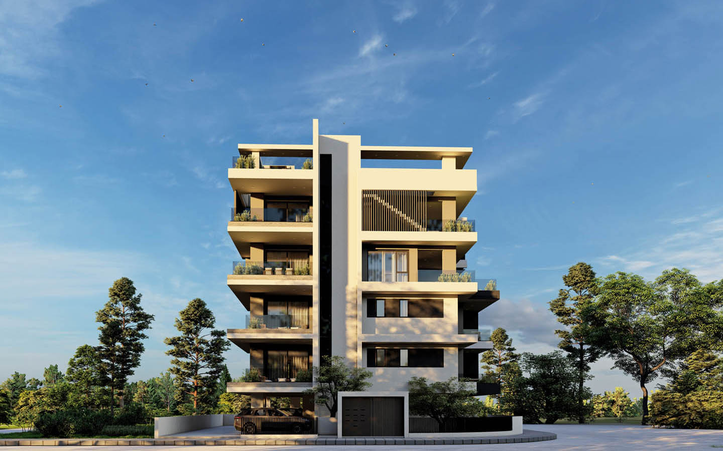 3-Bedroom Apartment with a Private Roof Terrace Near the New Marina