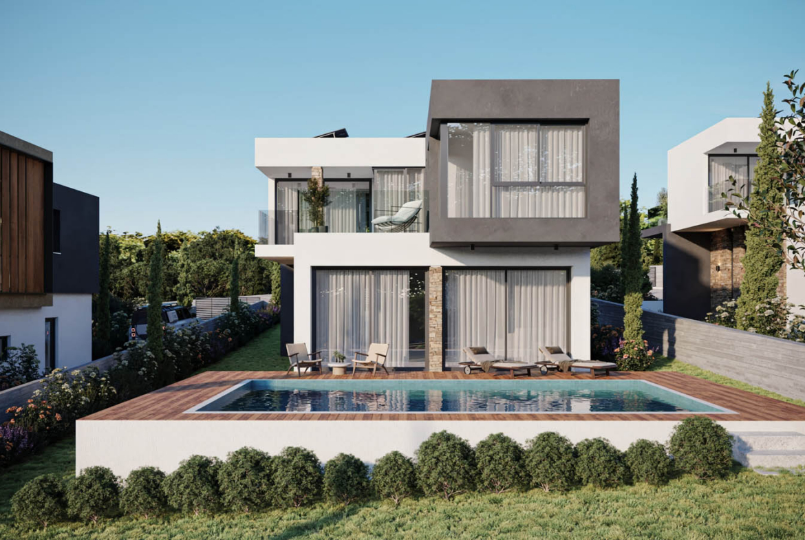 3-Bedroom Villa Combining Panoramic Sea Views, Rolling Hills and Nature