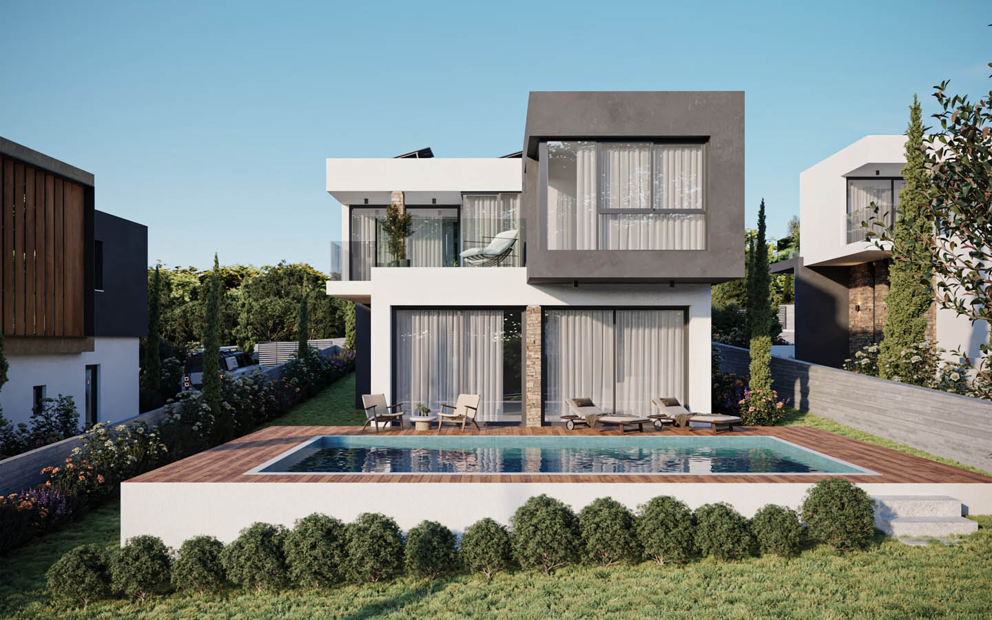 new-sea-view-villa-for-sale-paphos-tala-cyprus 3-Bedroom Villa Combining Panoramic Sea Views, Rolling Hills and Nature