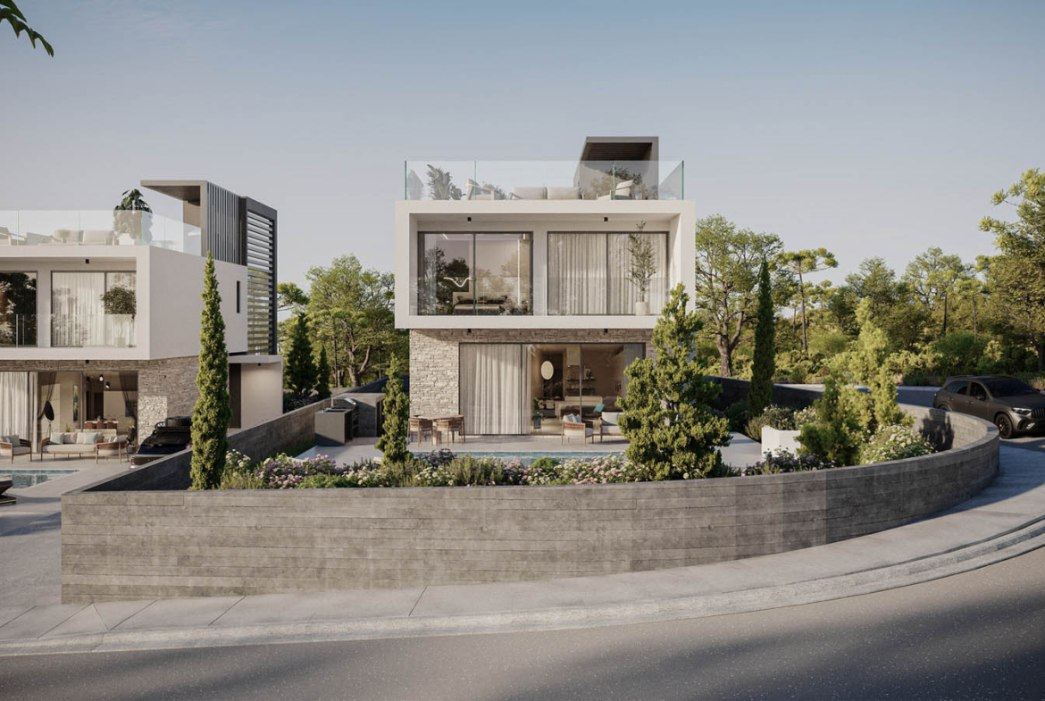 3-Bedroom Villa Combining Panoramic Sea Views, Rolling Hills and Nature