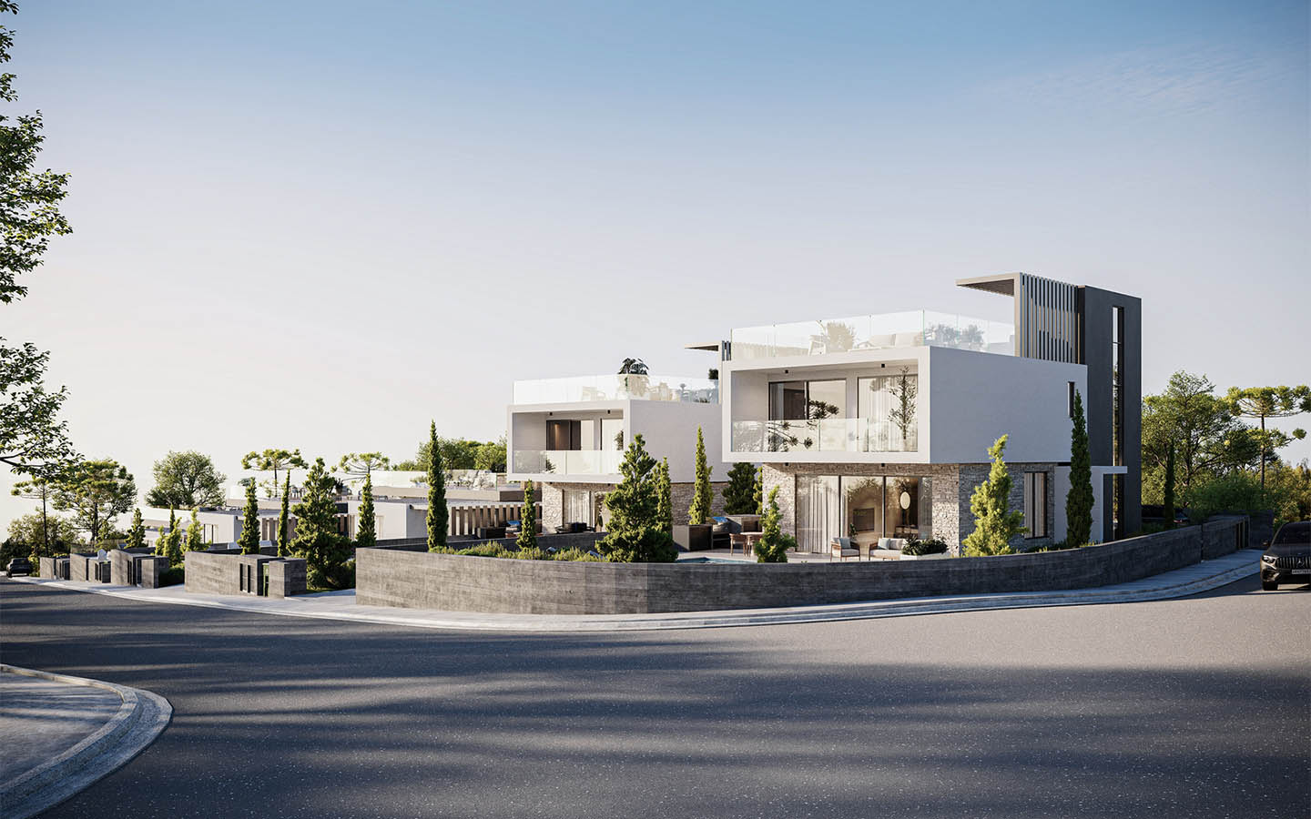 new-sea-view-villa-for-sale-paphos-tala-cyprus2 3-Bedroom Villa Combining Panoramic Sea Views, Rolling Hills and Nature