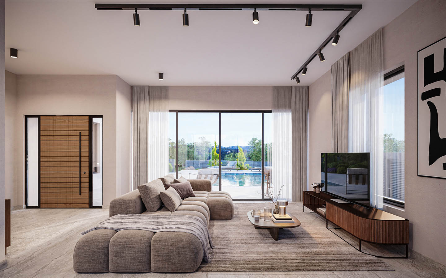 new-sea-view-villa-for-sale-paphos-tala-cyprus8 3-Bedroom Villa Combining Panoramic Sea Views, Rolling Hills and Nature