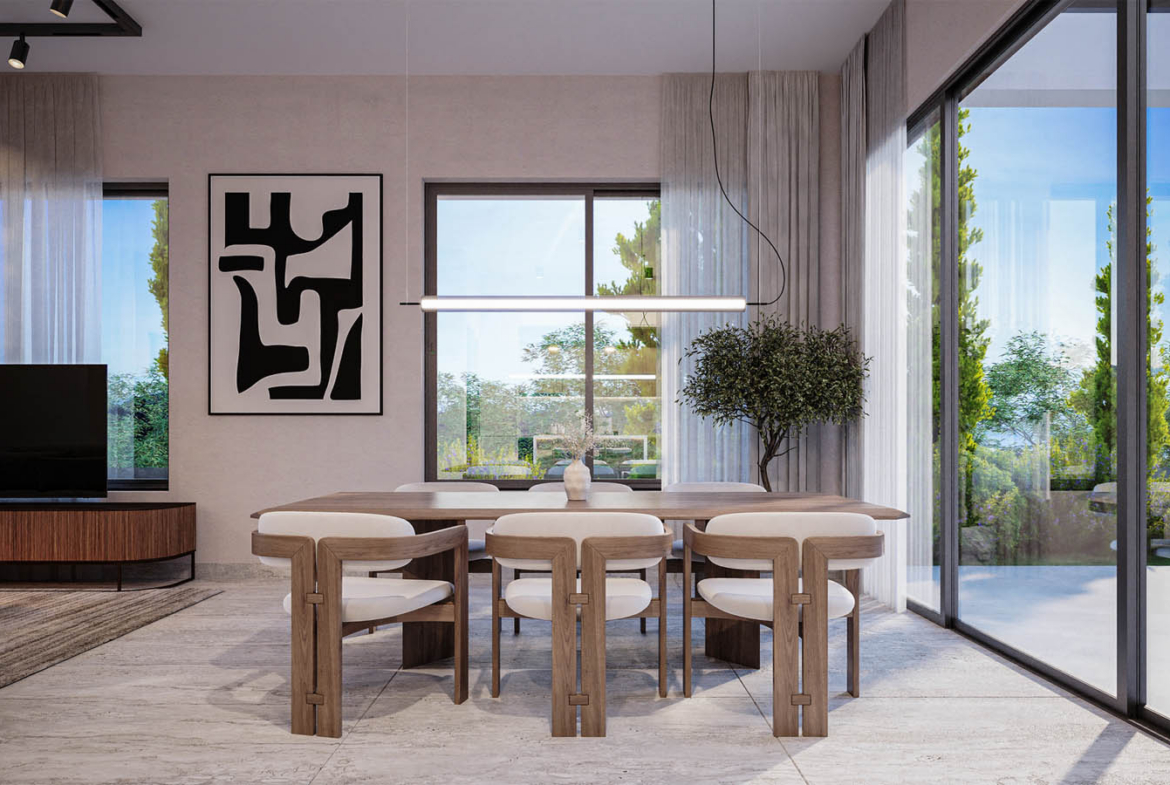 3-Bedroom Villa Combining Panoramic Sea Views, Rolling Hills and Nature