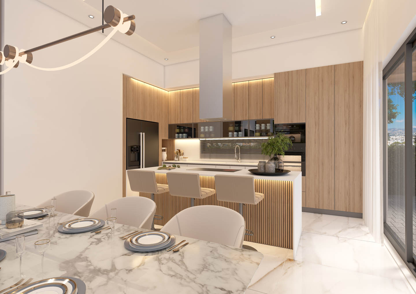 new-villa-for-sale-paphos-cyprus1 3-Bedroom Villa with High Energy Efficiency and Contemporary Architecture