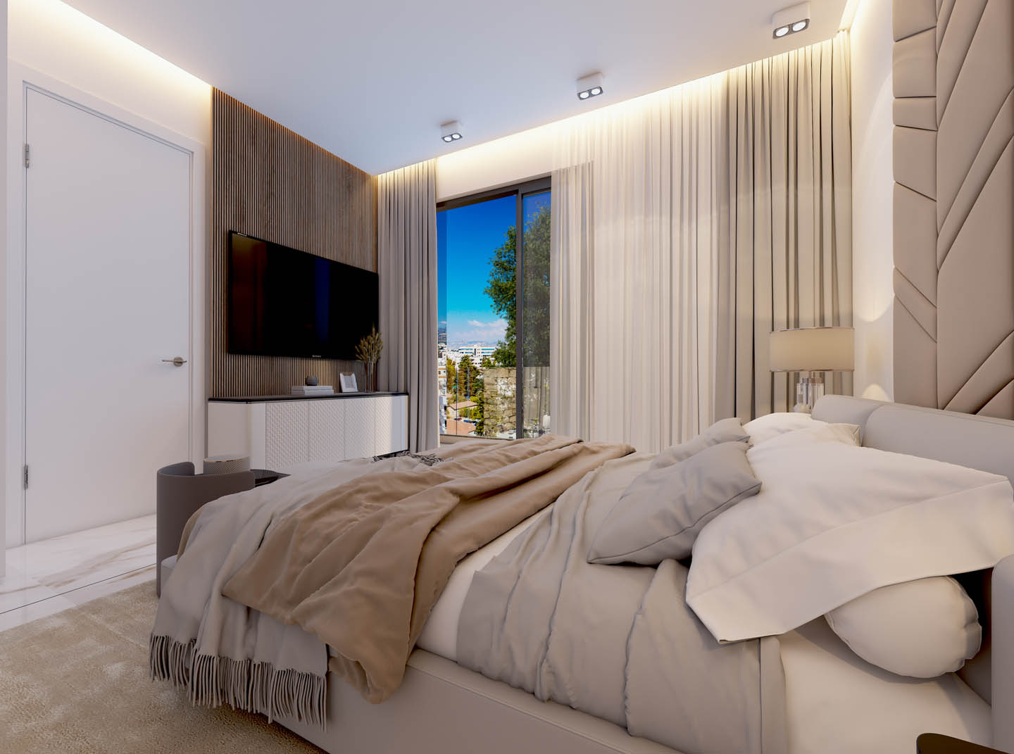 new-villa-for-sale-paphos-cyprus5 3-Bedroom Villa with High Energy Efficiency and Contemporary Architecture