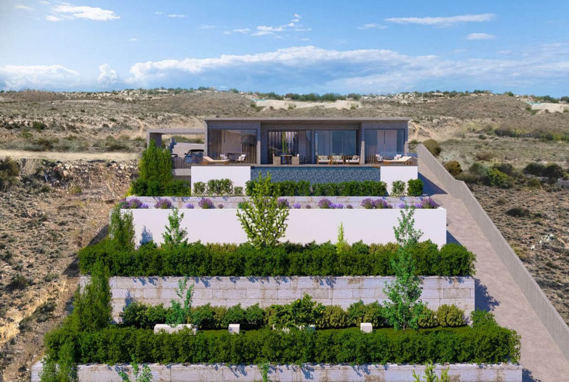 3-Bedroom Villa with Architecture Shaped by the Landscape