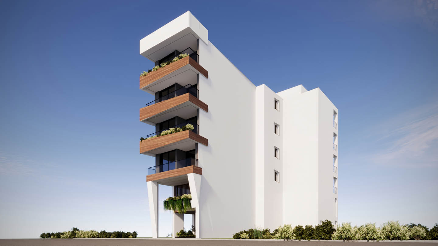Modern Studio Apartment in Central Larnaca Near Ermou Street