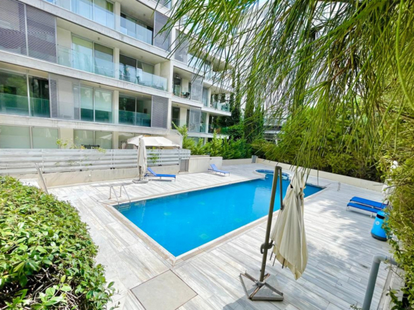Apartment in a modern residential complex on the seafront