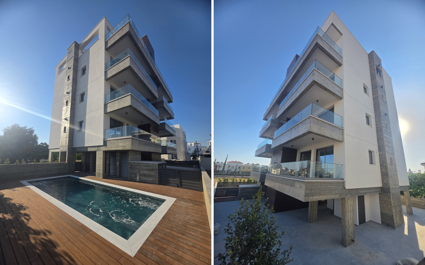 Three-bedroom penthouse with spacious roof terrace