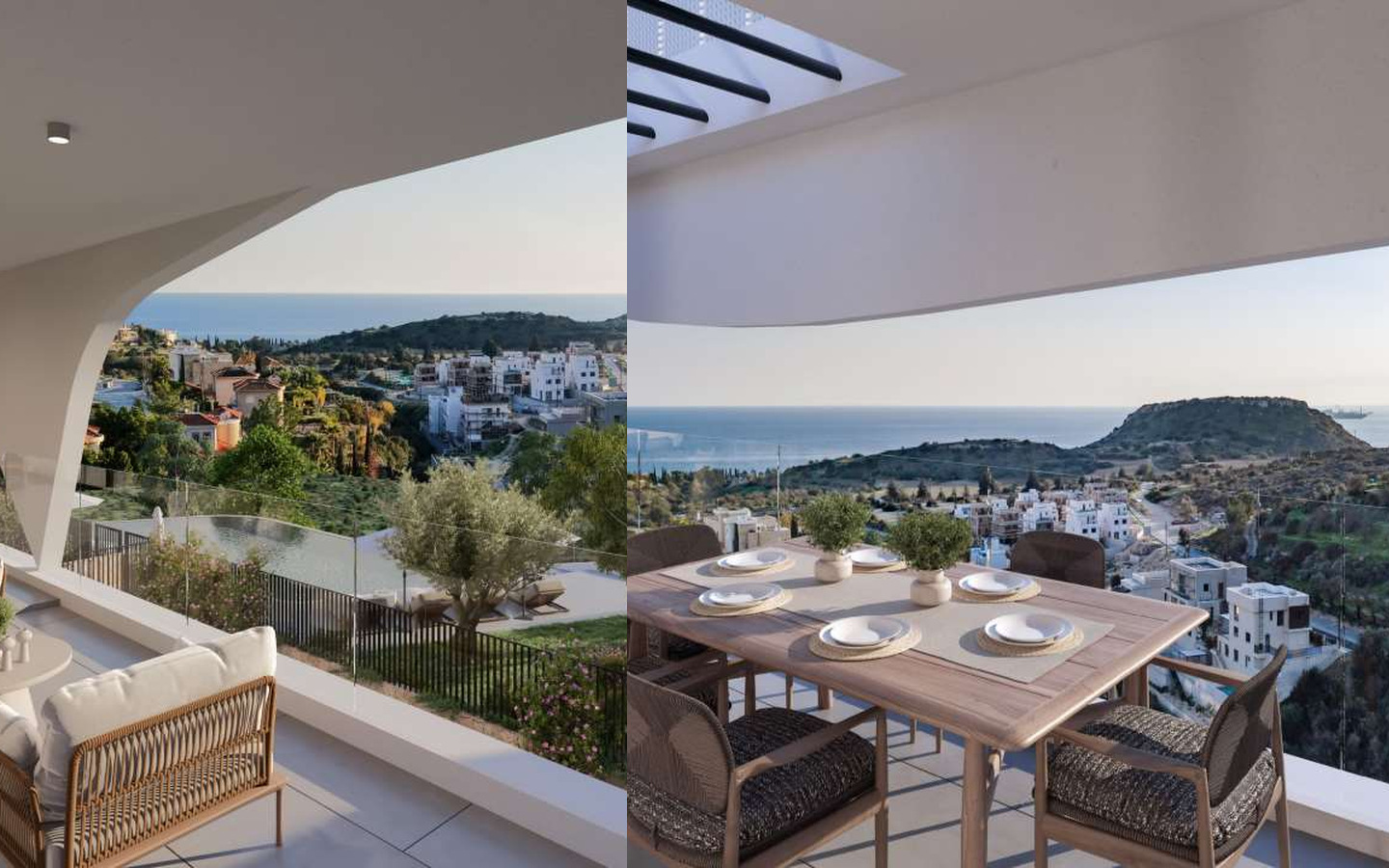 3-bedroom ground-floor apartment with a private garden and terrace.