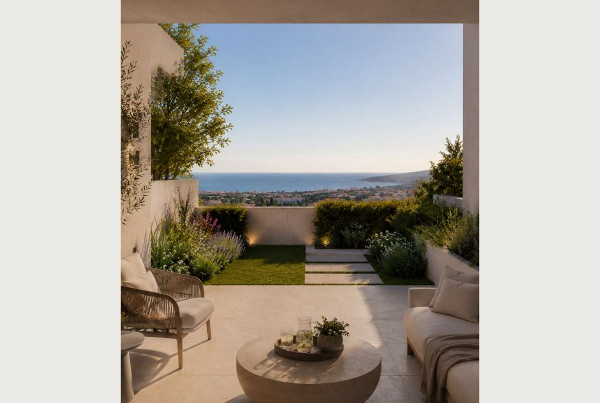 New 1-bedroom apartment – just five minutes’ drive from the beach