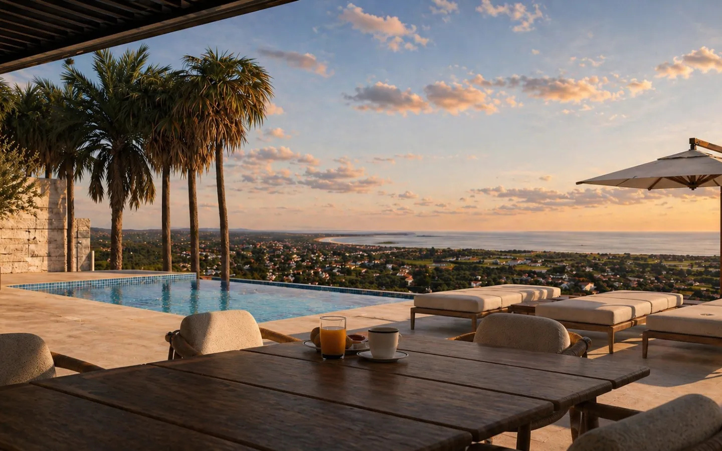 Luxury 4-Bedroom Villa on a Picturesque Hillside